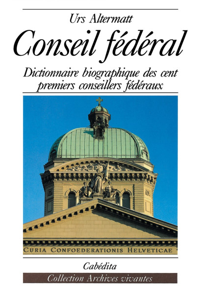 CONSEIL FÉDÉRAL